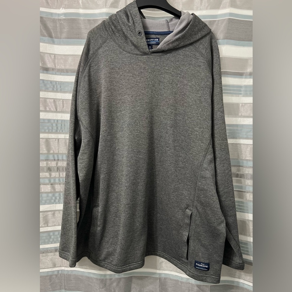 Fish Hippie Gray Pullover Hoodie